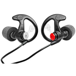 SureFire EP7 Sonic Defender Ultra Earplugs Foam Tipped 28dB NRR Black Medium 25 Pair Bulk Pack EP7-BK-MPR-BULK
