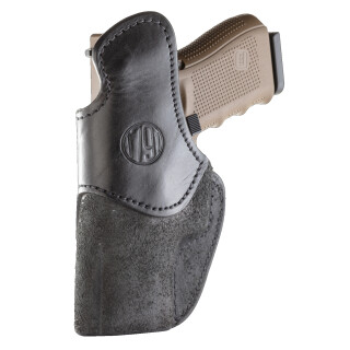 1791 Gunleather Rigid RCH-4 Multi-Fit IWB Concealment Holster for Full Size/Compact Semi Auto Pistols Right Hand Draw Leather Black