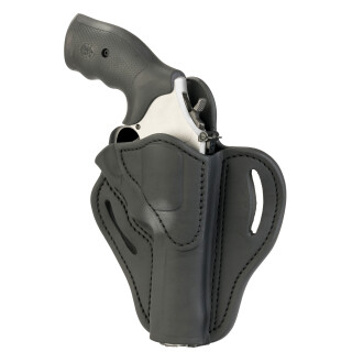 1791 Gunleather RVH-2 OWB Belt Holster for K/L Frame Revolvers Right Hand Draw Leather Black