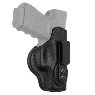 1791 Gunleather Ultra Custom Size 5 Multi-Fit IWB Concealment Holster for Full Large Frame Semi Auto Pistols Right Hand Draw Leather Night Sky Black