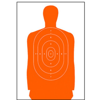 Action Target B-27S Standard Target 23" x 45" Paper Orange 100 Pack