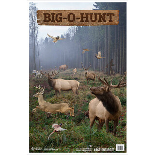 Action Target Big-O-Hunt Paper Target 23"x35" 100 Count