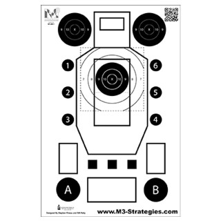 Action Target M3 Strategies Multi-Purpose Training Target V3 100 Pack