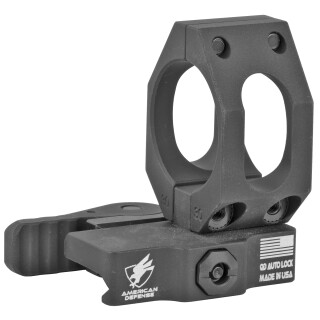 American Defense Manufacturing Aimpoint Low Optics Mount 30mm Tube Diameter QD Auto Lock Standard Style Black
