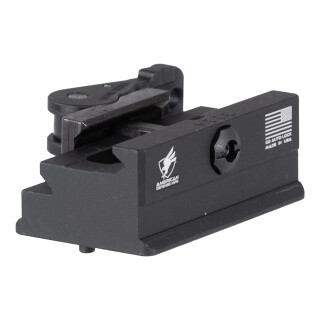 ADM ARCA to Picatinny Tripod Adapter Black