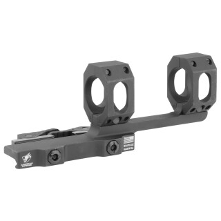 ADM Recon-X One Piece Scope Mount 30mm Tube Diameter No MOA Bias 3" Offset Standard QD Auto Lock Lever Aluminum Black