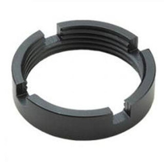 Advanced Technology AR-15 Steel Castle Nut Universal Receiver Extension Steel Black A.5.10.1020