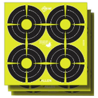 Allen Company EZ Aim Non-Adhesive Splash 4 Spot Target 12"x12" 12 Pack
