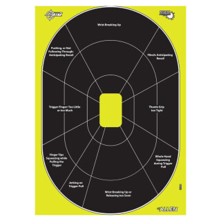 Allen EZ Aim Splash Reactive Handgun Trainer Target 30 Pack