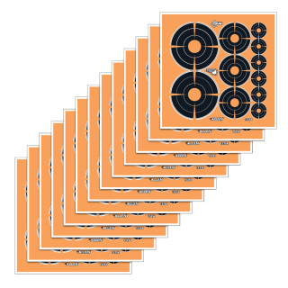 Allen EZ Aim Adhesive Bullseye Variety Pack 12 Sheets