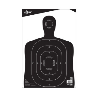 Allen EZ Aim Silhouette Paper Target 25 Pack