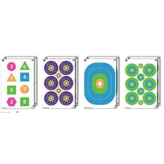 Allen Company EZ Aim Dialing in More Fun Targets 12x18 inch 8 Pack