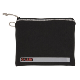 Allen Pistol Pouch 7" x 9" Lockable Zipper Black
