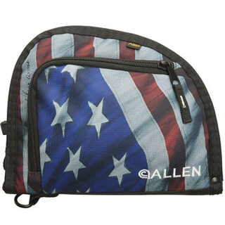 Allen Handgun Case Zip Up American Flag Lockable