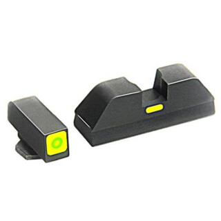 AMERIGLO CAP Night Sights for Glock 17/19 LumiGreen