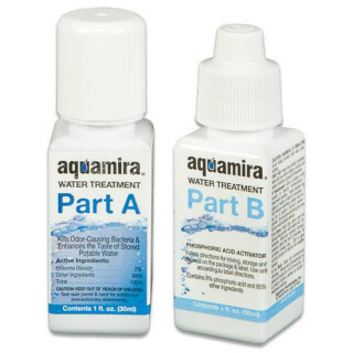 Aquamira Water Treatment Drops 1 Ounce Two Part Chlorine Dioxide 67202