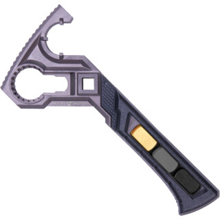 Real Avid AR-15/AR-10 Armorer's Master Wrench Interchangeable Hammer Heads Ergonomic Stainless Steel Black