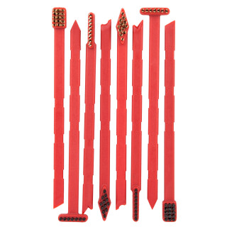 Real Avid Smart Brushes Set 8 Super Scrubber Gun Brushes with Integrated Scrapers AVSB01