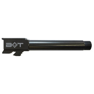 Backup Tactical Threaded Glock 19 Drop In Replacement Barrel 9mm Luger 1/2x28" 416 Stainless Steel Matte Black Finish