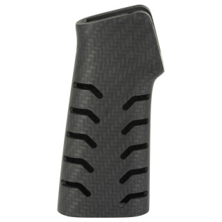 BATTLEARMS AR-15 Ultralight Chevron Pistol Grip Carbon Fiber Black