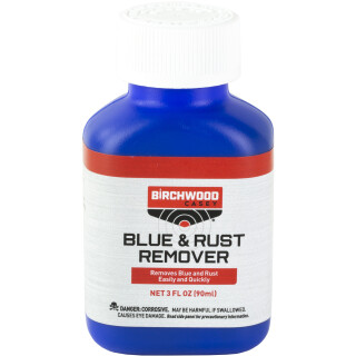 Birchwood Casey Liquid Blue and Rust Remover 3 oz Bottle 16125