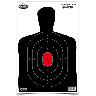 Birchwood Casey Dirty Bird 12"x18" BC-27 Silhouette Target Splatter Effect 8 Pack 35707