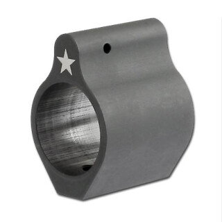 Bravo Company Manufacturing BCM Low Profile Gas Block AR-15 .750" Diameter Gas Seat Barrel Machined Steel Phosphate Finish Matte Black BCM-LGB-750