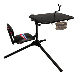 Birchwood Casey Xtreme Shooting Bench Black Steel 23" W x 34" L