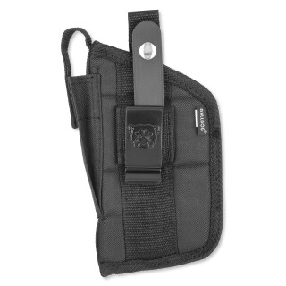 Bulldog Extreme Belt Holster Compact Semi Autos with Light or Lasers 2.5" to 3.75" Barrels Ambidextrous Black FSN-19C