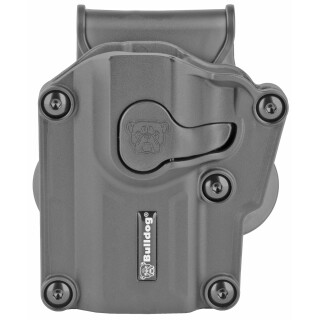Bulldog Cases Max Multi Fit Polymer Paddle Holster For Most Semi Auto Handguns Left Hand Black