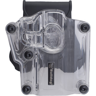 Bulldog Max Multi Fit Paddle Holster for Most Semi Autos Clear