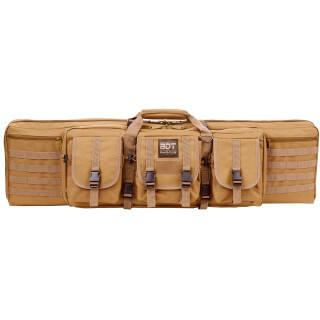Bulldog Tactical Deluxe Double Rifle 42" Case, Tan