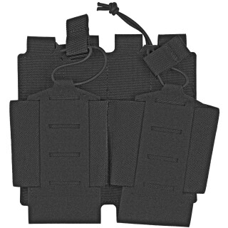 BLACKHAWK! Foundation Series AR-10 Double Magazine Pouch MOLLE Compatible 1000D/500D Laminate Nylon Black