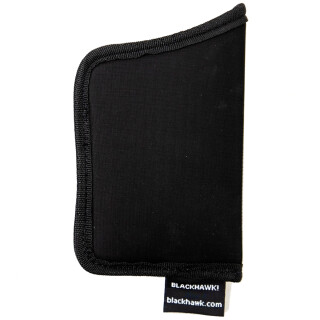 BLACKHAWK! TecGrip Pocket Holster Size 04 for Glock 42/43 with Crimson Trace Laser and Similar Ambidextrous Nylon Black