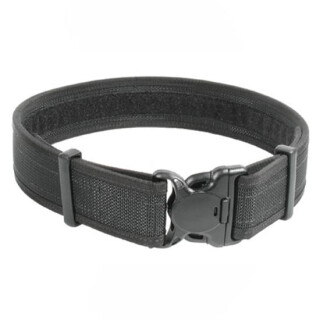 BLACKHAWK! Reinforced 2" Duty Belt With Loop Inner Surface Size Large 38" to 42" Waist Web Nylon Finish Matte Black