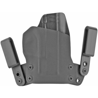 BlackPoint Tactical Mini WING IWB Holster fits SIG P365XL Right Hand Leather/Kydex Hybrid Black