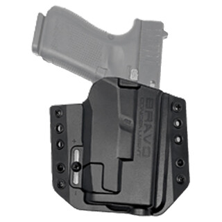 Bravo Concealment OWB LB Holster for Glock 19 Streamlight TLR-7A