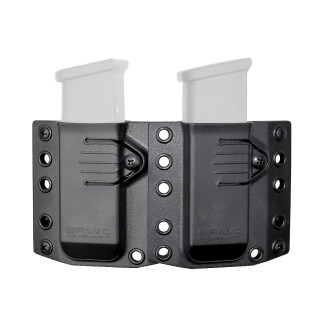 Bravo Concealment 3.0 Double Magazine Pouch for Double Stack 9mm