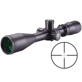BSA Sweet 17 Riflescope 6-18x40mm Duplex Reticle 1/4 MOA .17 Caliber Adjustable Objective Matte Black