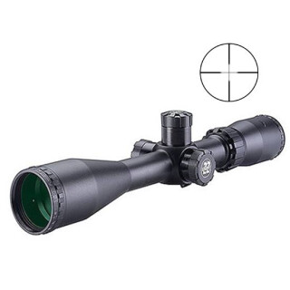BSA Sweet 22 6-18x40 Riflescope 30/30 Duplex Reticle 1/4" MOA Adjustable Objective Matte Black Finish S22-618X40SP