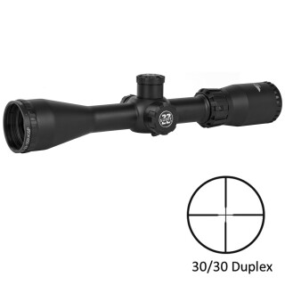 BSA Optics SWEET .22 SP 3-9x40 Riflescope 30/30 Reticle 1" Tube .25 MOA Adjustments Side Parallax Adjustment Second Focal Plane Matte Black