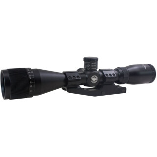 BSA Optics Tactical Weapon 3-12X40mm Riflescope Mil-Dot Reticle 1" Tube .25 MOA Adjustments Adjustable Parallax Second Focal Plane Matte Black