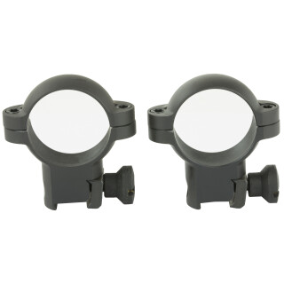 Burris Deluxe Steel .22 Scope Rings High Matte Black Finish 420076