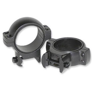 Burris Signature Zee Weaver Style Rings with Posi Align Inserts 30mm High Matte Black Finish 420587