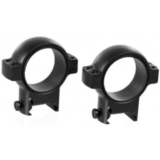 Burris Signature Zee Rings Weaver Style 30mm Medium Steel Matte Black Finish 420588