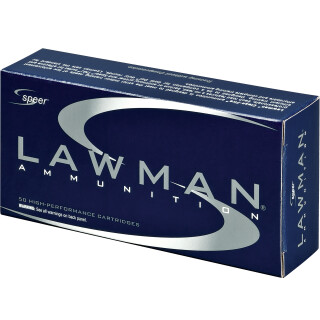 Speer Lawman 9mm Luger Ammunition 50 Rounds TMJ-RN 115 Grain 