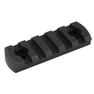 CMC Triggers Conversion Rail from M-LOK to 5 Slot Picatinny Anodized Aluminum Matte Black 81722