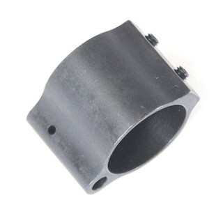 CMMG Low Profile Gas Block AR-15 .936" Diameter Gas Seat Barrel Machined 4140 Chrome Moly Steel Manganese Matte Black Finish 55DA36F