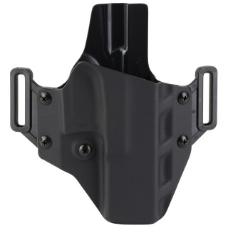 Crucial Concealment Covert OWB Holster fits Glock 17/22/31 Right Hand Optics Compatible Polymer Black