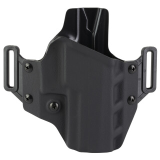 Crucial Concealment Covert OWB Holster fits SIG Sauer P320 C Right Hand Optics Compatible Polymer Black
